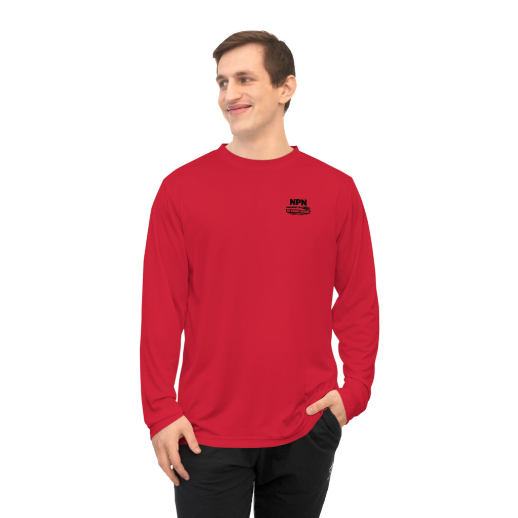 Performance Long Sleeve — "No Paddle Needed" King of the Sea Fishing Shirt