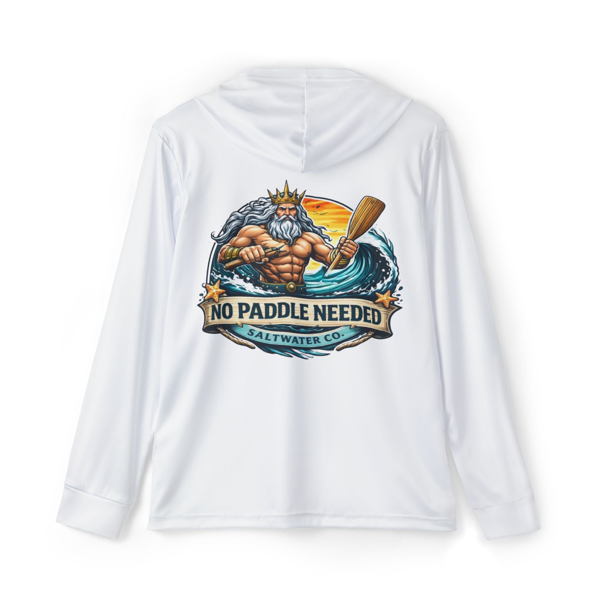 No Paddle Needed Saltwater Fishing Hoodie