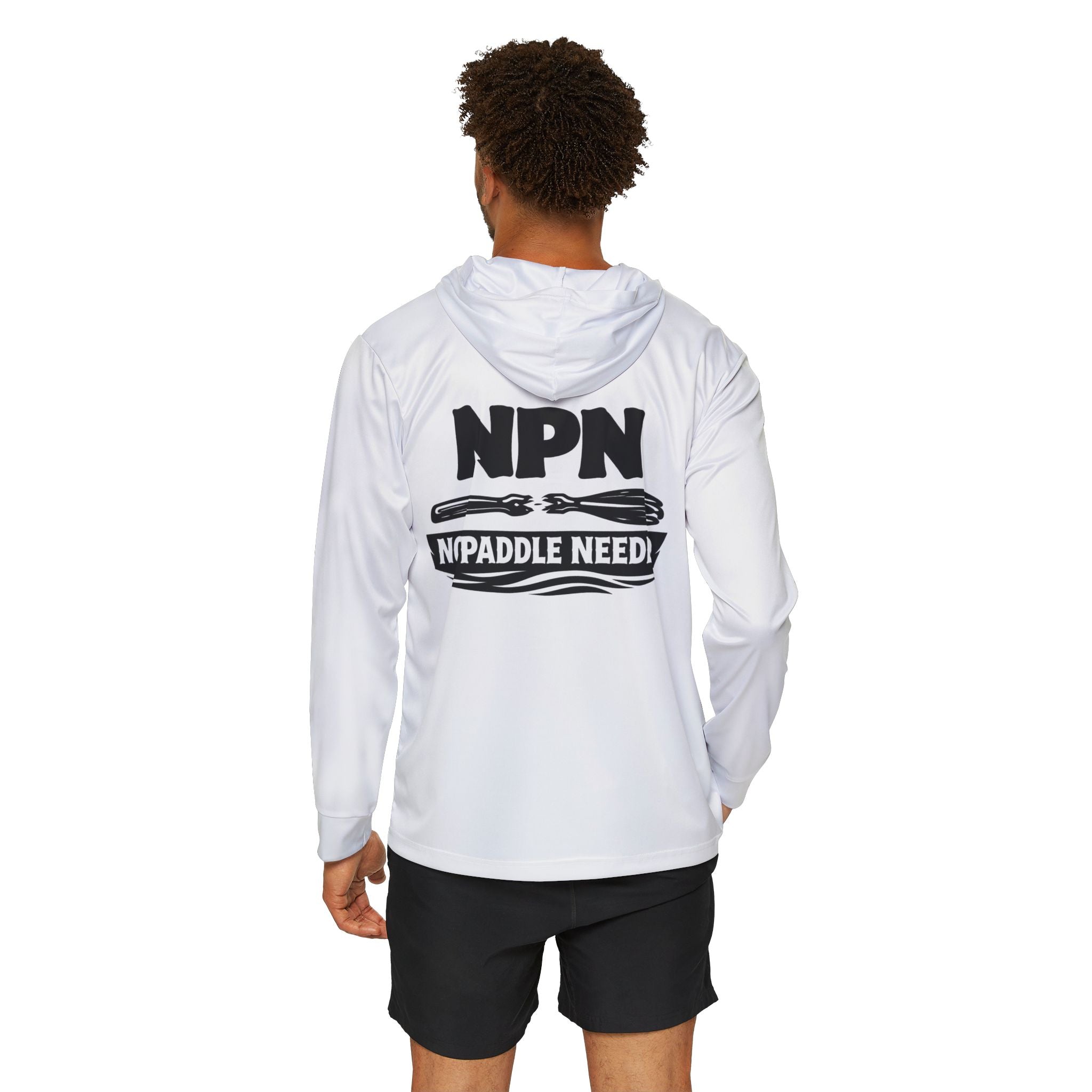 Warmup Hoodie — 'NPN No Paddle Needed' Athletic Pullover