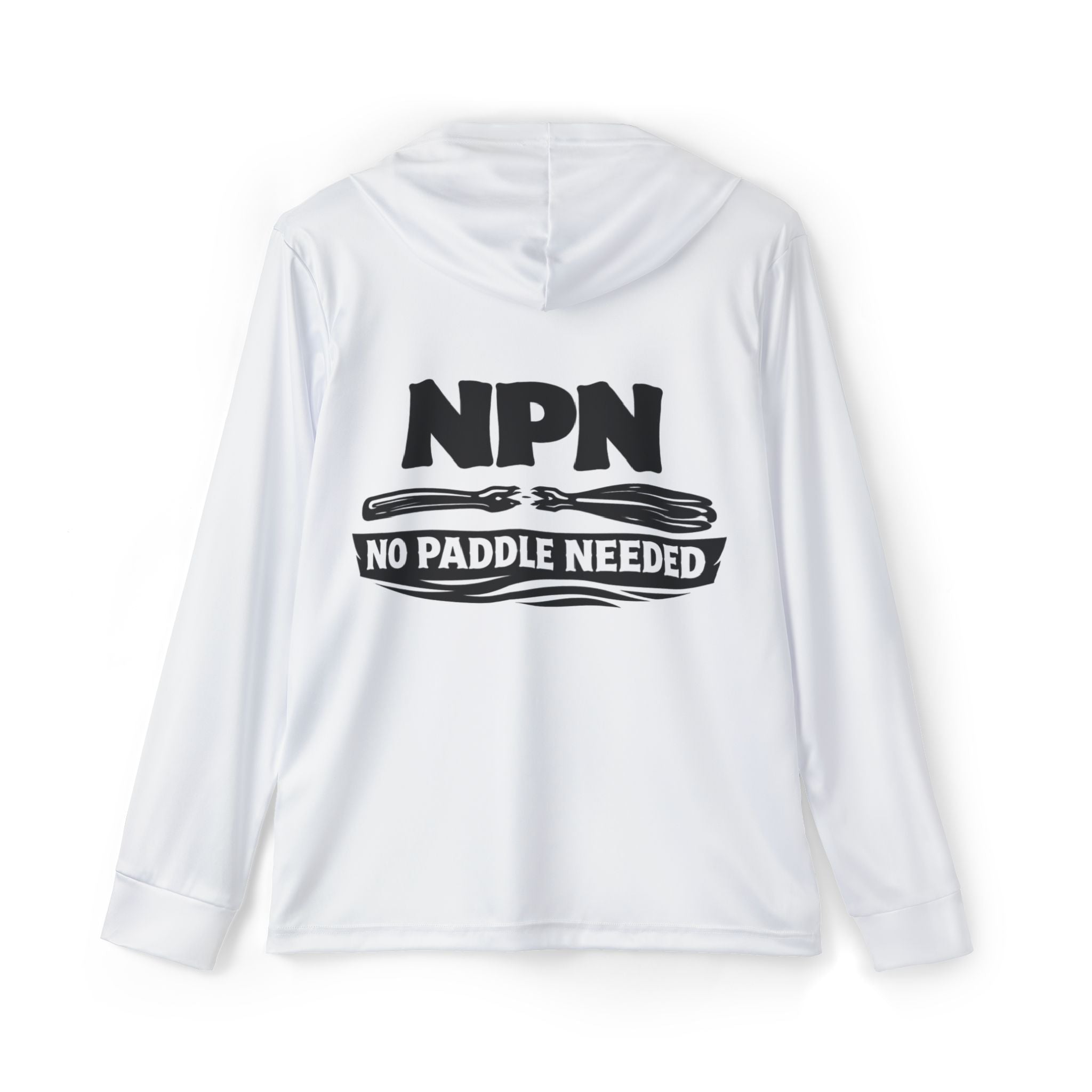 Warmup Hoodie — 'NPN No Paddle Needed' Athletic Pullover
