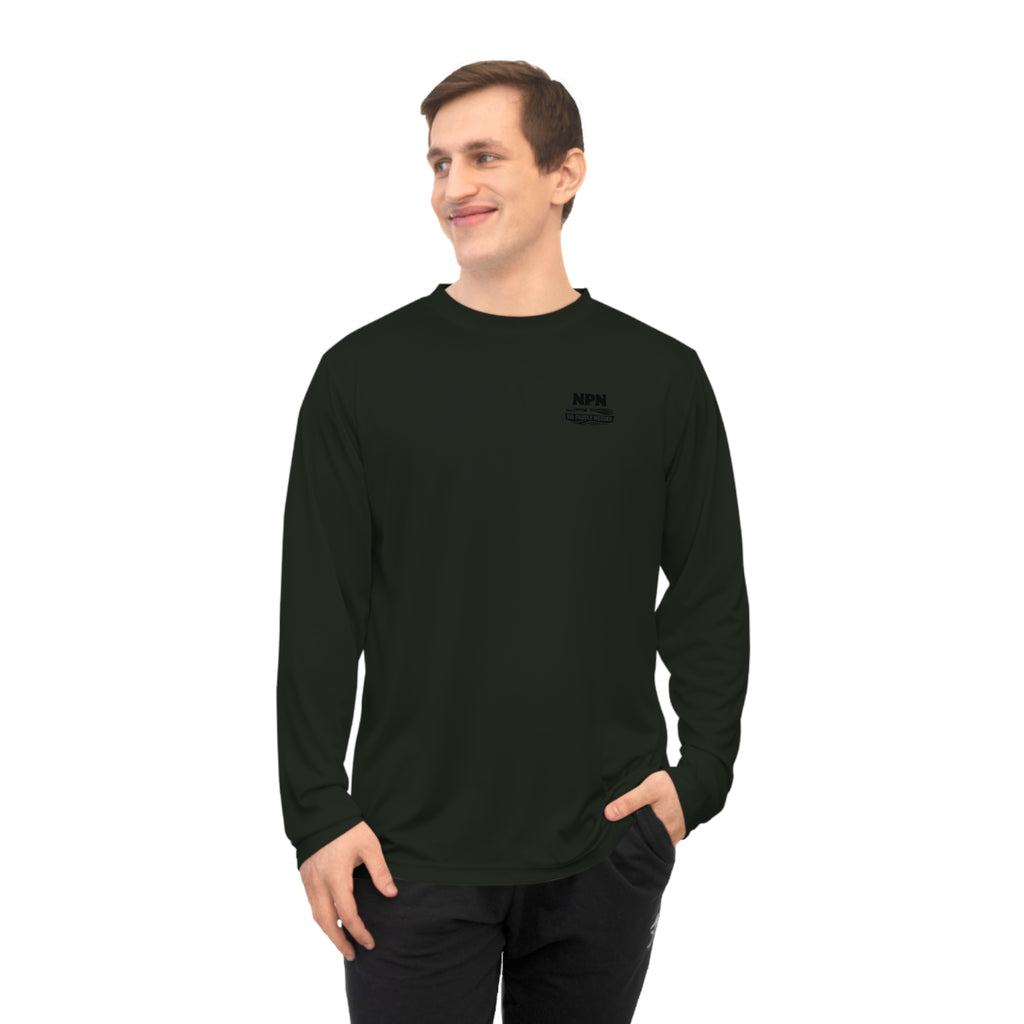 Performance Long Sleeve — "No Paddle Needed" King of the Sea Fishing Shirt