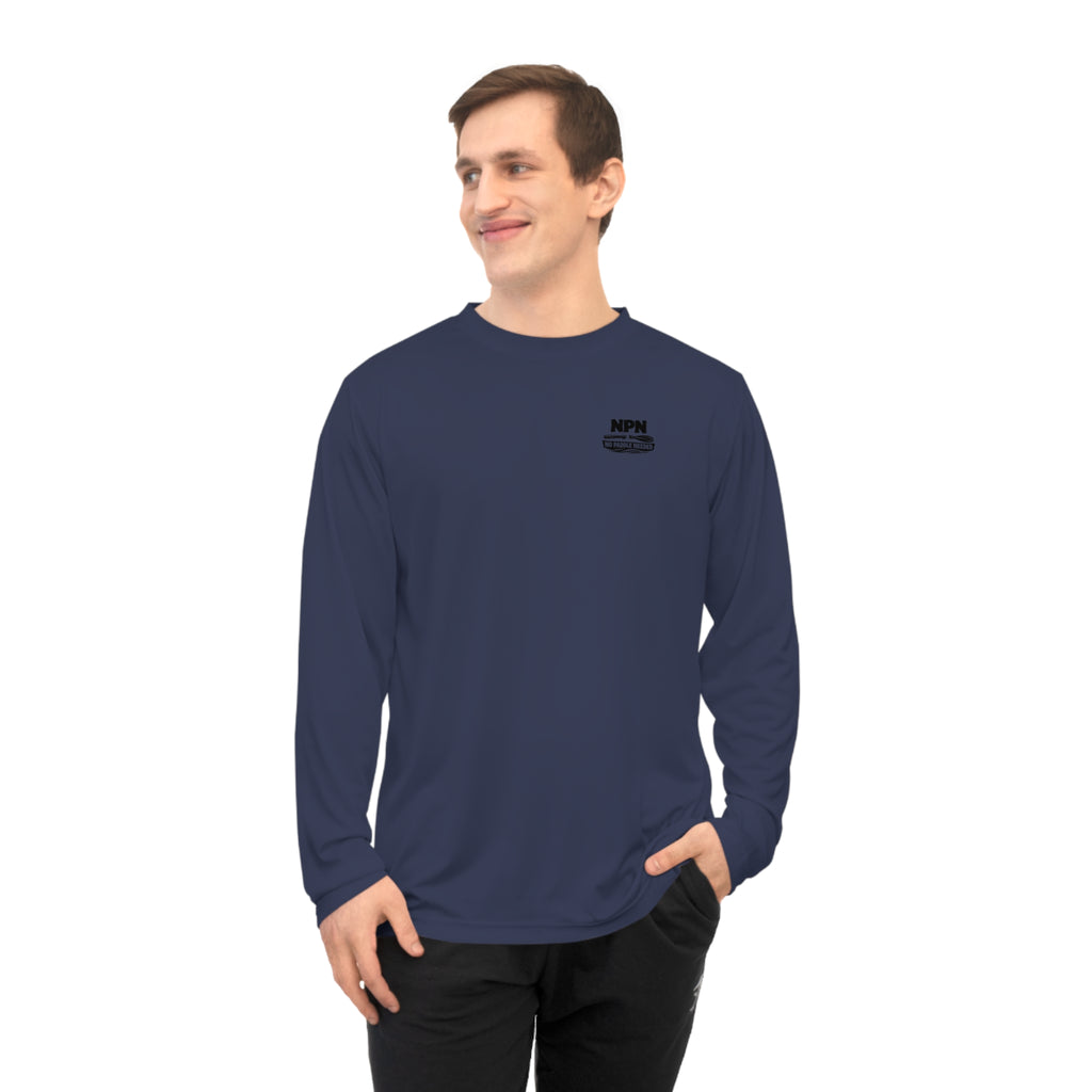 Performance Long Sleeve — "No Paddle Needed" King of the Sea Fishing Shirt