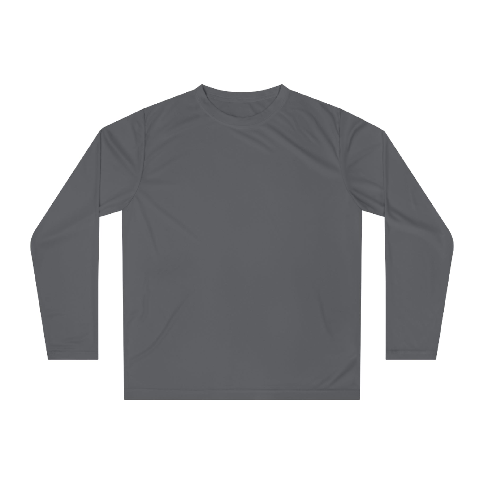 Performance Long Sleeve Shirt — NPN “No Paddle Needed” Fishing Graphic