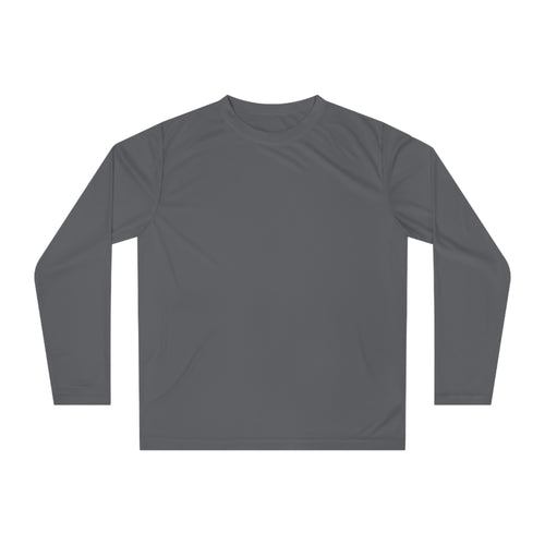 Performance Long Sleeve Shirt — NPN “No Paddle Needed” Fishing Graphic